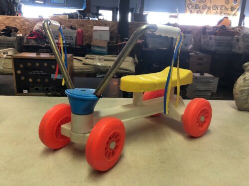 Vintage Playskool Childs Trike Bike Scooter 4 Wheels 19”x13”x9”