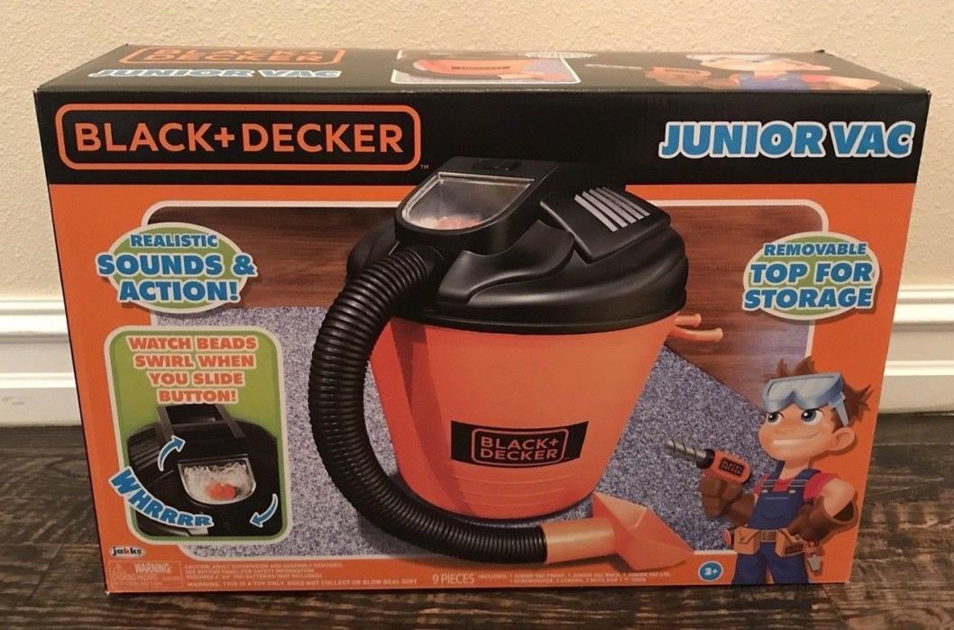 Black & Decker Junior Vac Vacuum--Age 3+-- New in Box