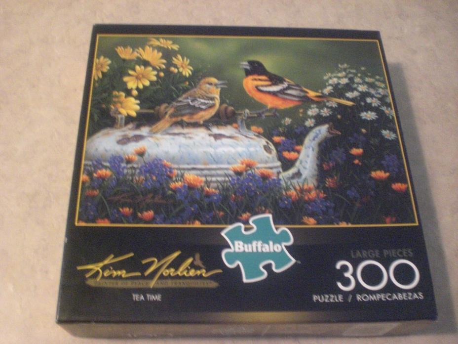 Buffalo Games Kim Norlien: Tea Time - 300 Piece Jigsaw Puzzle by Buffalo Games