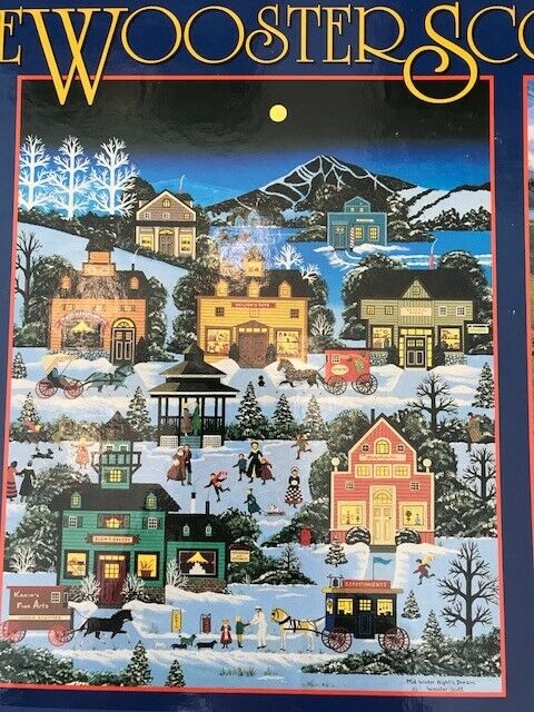 Ceaco 500 piece puzzle ~ Mid Winter's Night Dream ~ Wooster Scott *Complete*