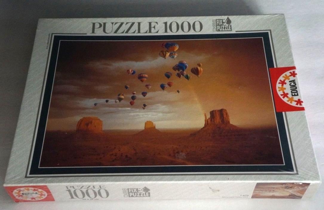 Educa MONUMENT VALLEY USA 68 x 48 cm Conserver Fix Puzzle NEW Factory Sealed