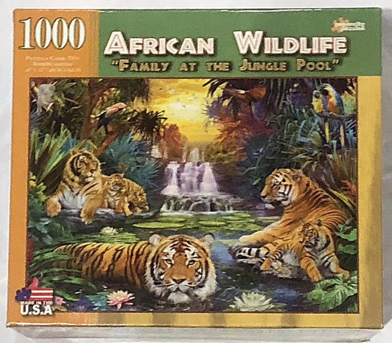 Papercity Puzzles 1000 piece African Wildlife 