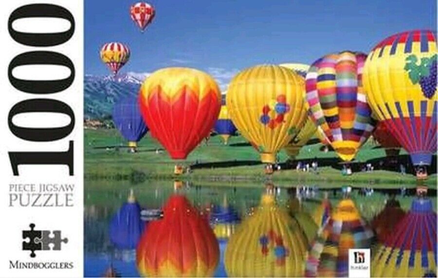 Puzzle Hot Air Balloon Snowmass Village Festival Colorado 1000 Piece New Sealed