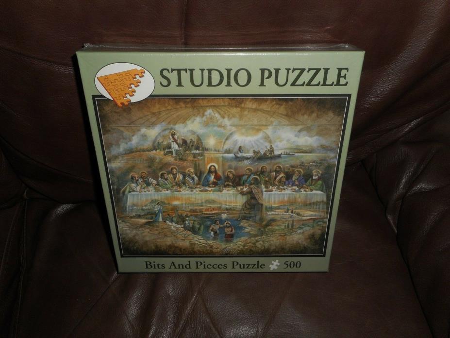 The Last Supper  Studio Puzzle 500 Piece Jigsaw  Bits and Pieces New 13+ #41054