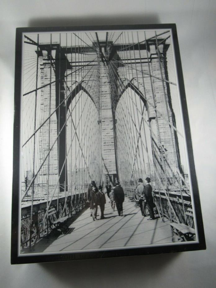 The Brooklyn Bridge 1898 Jigsaw Puzzle 18 X 24