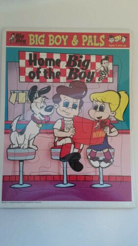 Big Boy & Pals Puzzle Big Boys New unopened 8 1/4 by 11 inches tall