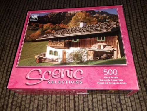 Scenic Selections 500 Piece Jigsaw Puzzle Farmhouse Untersberg Germany Brand New