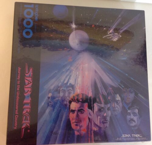 Star Trek Jigsaw Puzzle Journey to the Undiscovered Country 1000pc Springbok