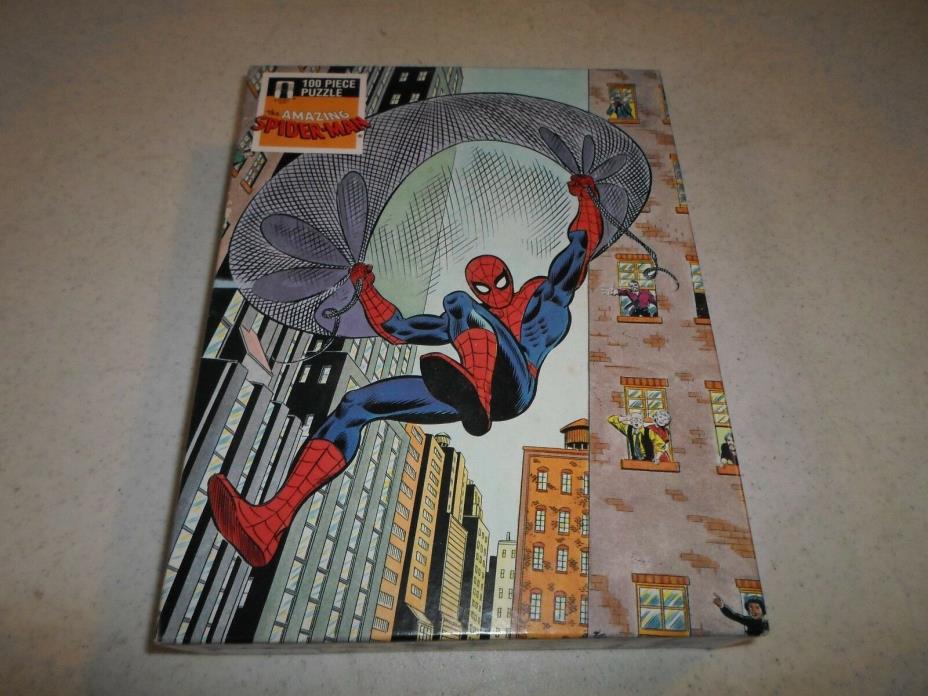 NEW* Rainbow Works Vintage 100 Piece Puzzle *Amazing Spider-Man* Comic Book 1988