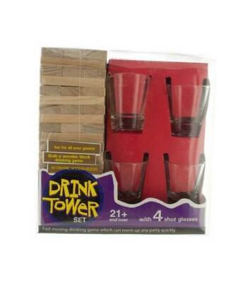 Drink Tower Wooden Block Drinking Game [ID 3779156]