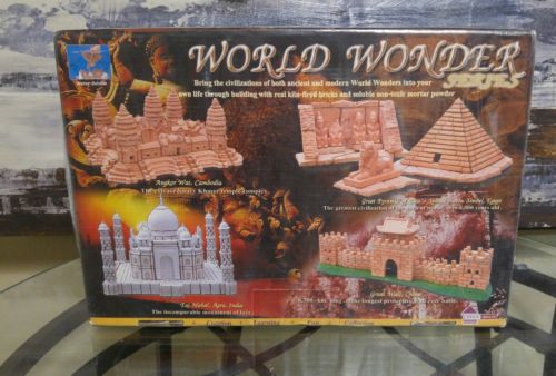 NEW Taj Mahal World Wonders Large Building Blocks Brick and Brain Kit