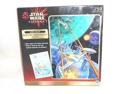 Star Wars Episode Puzzle 1-Force Facts-Bravo Squadron Assault 2 Side-750 pc NEW