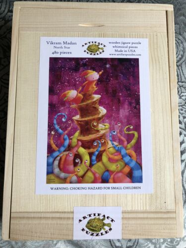 Artifact Puzzles - Vikram Madan North Star Wooden Jigsaw Puzzle