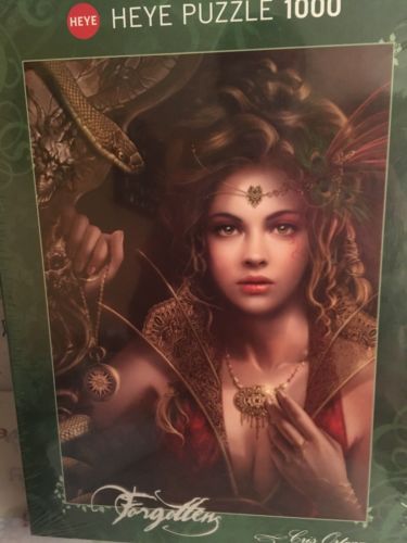 Heye Puzzle 1000 Forgotten By Cris Ortega Art.-Nr.29614 Gold Jewellery