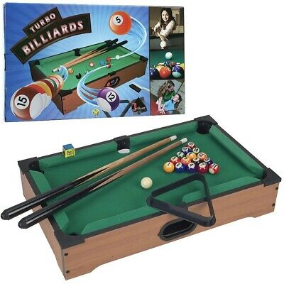 Mini Table Top Pool Table with Cues, Triangle and Chalk 1. Trademark