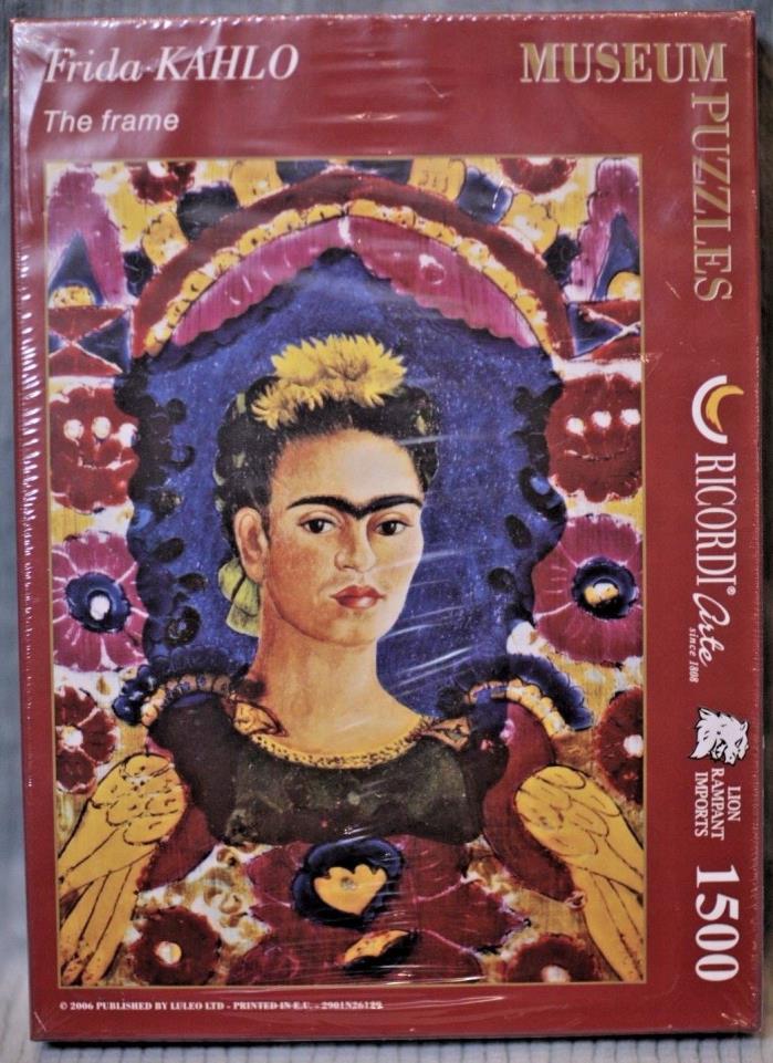 The Frame by Frida Kahlo 1500 Piece Puzzle Ricordi Museum pc Arte Puzzles