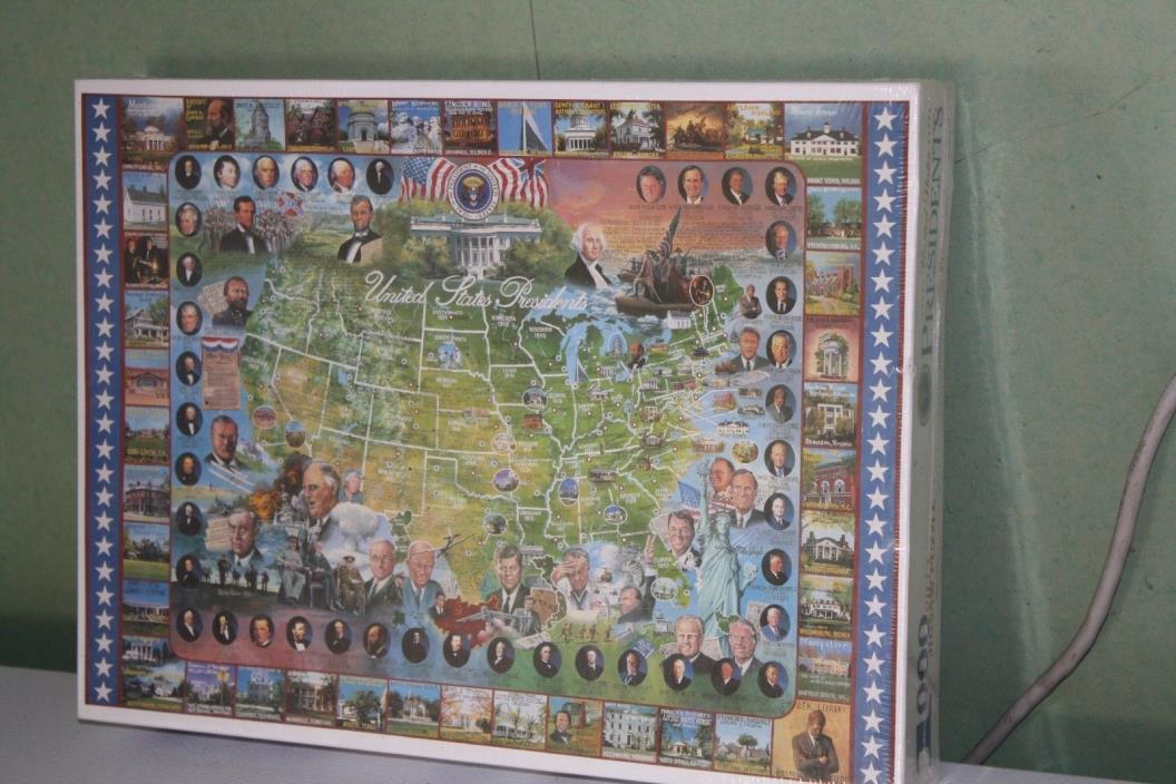 White Mountain Puzzles United States Presidents Jigsaw Puzzle (1000-piece)