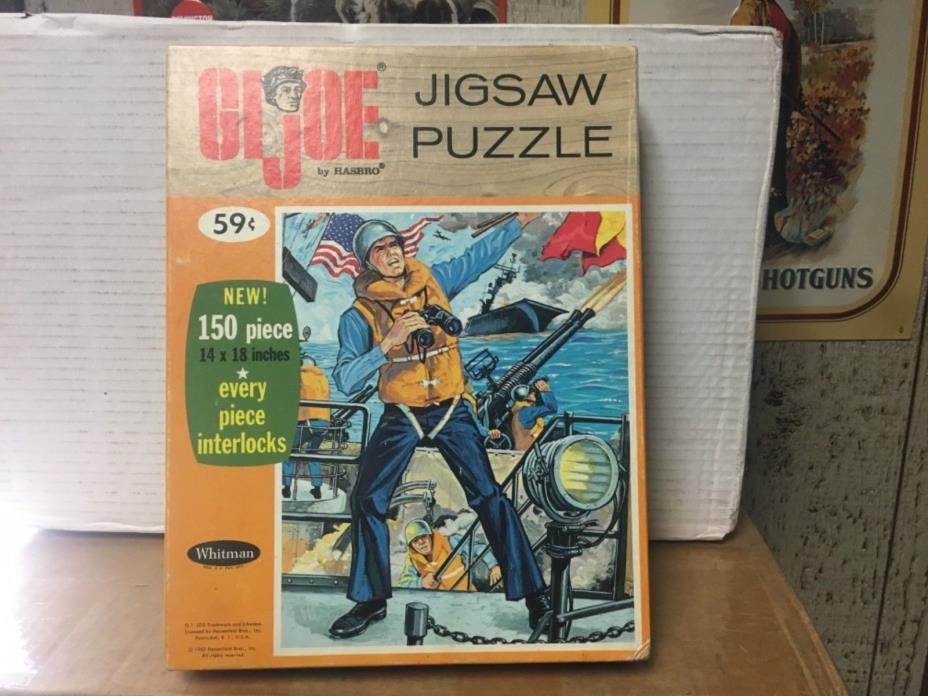 1965 Whitman G.I. Joe 150 Piece Puzzle Complete L@@K!!!