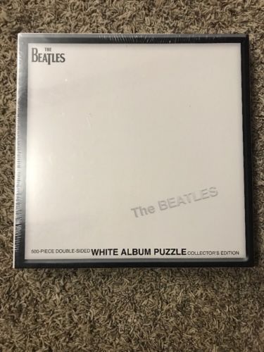 THE BEATLES WHITE ALBUM Jigsaw Puzzle 500 pc Double-Sided 2008 USAopoly SEALED