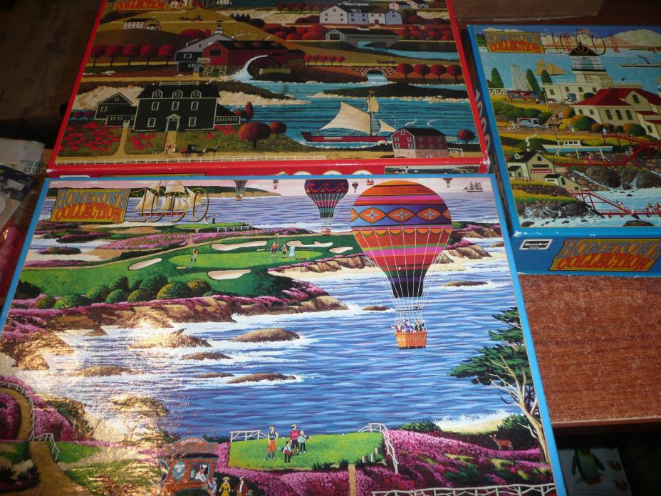 Hometown1,000 Pieces Jigsaw Puzzles Assortment