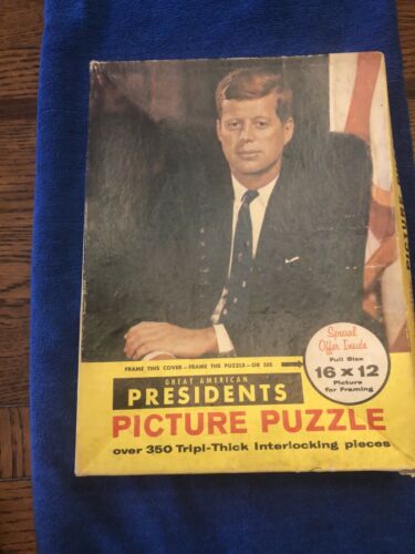 Vintage JFK Puzzle All Pieces Included