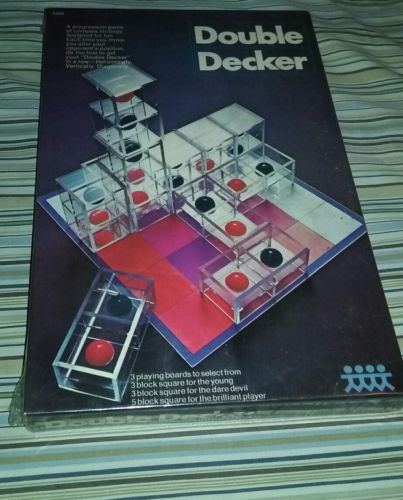 Vintage New In its Original Package Double Decker 1971