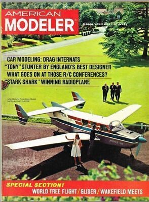 AMERICAN MODELER Magazine March Apr 1964 Stark Shark: R/C Multi