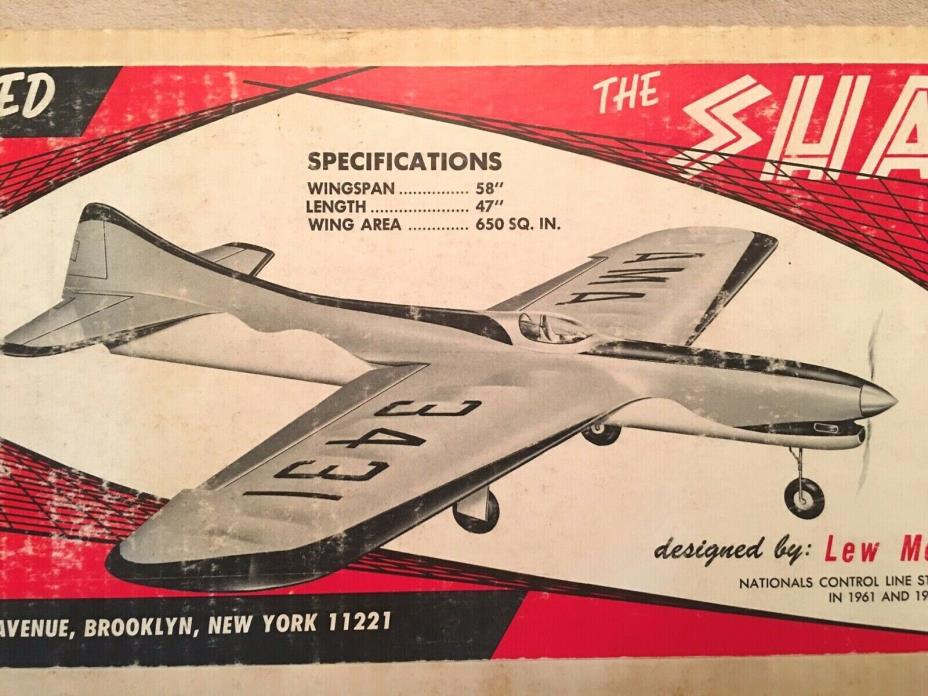 JETCO--SHARK 45-- EXCELLENT STUNT KIT, .35 to .60 ENGINES, NIB