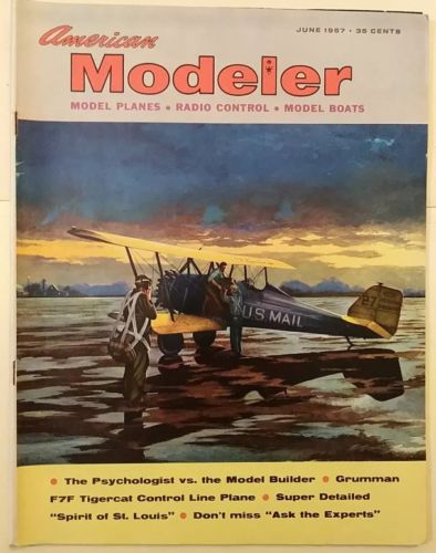 American Modeler #28 pre-Model Aviation 1957 June September December