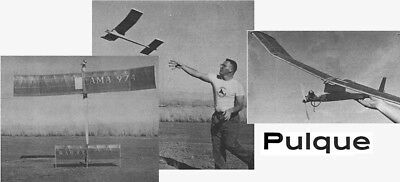 Model Airplane Plans (FF): PULQUE 42