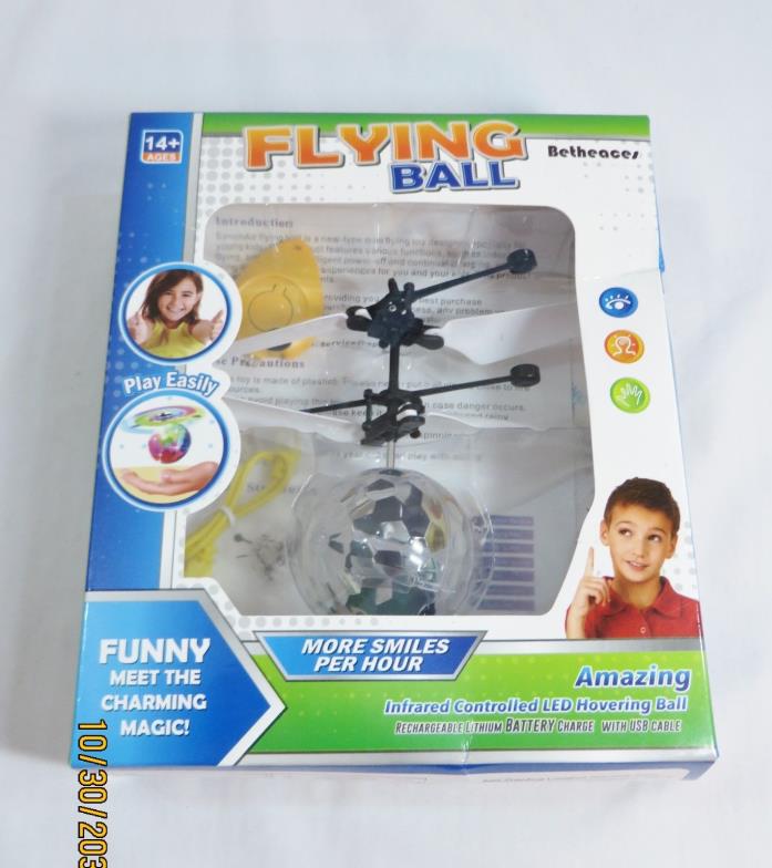 BETHEACES FLYING BALL NIB INFRARED CONTROLLED LED HOVERVING BALL