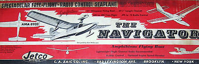 Jetco NAVIGATOR PLAN + PATTERNS & CONSTRUCTION ARTICLE for 52