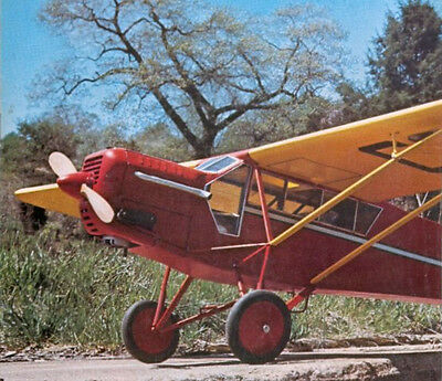 Comet CURTISS ROBIN PLAN + PATTERNS to Build a 48