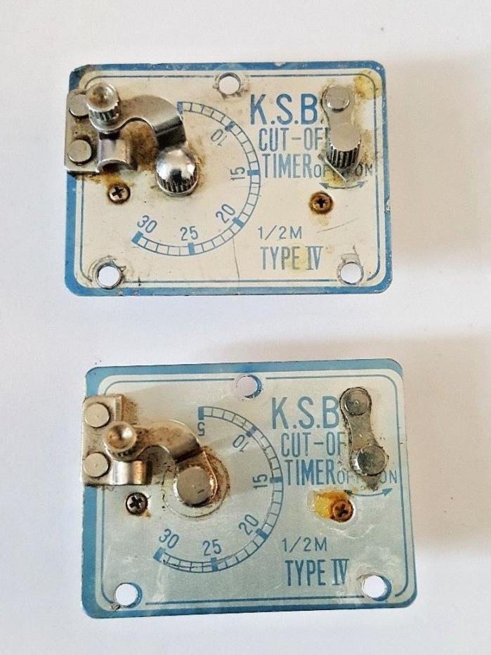 2 KSB free flight and control line shutoff timers