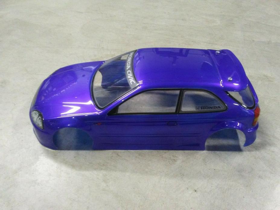 HPI Honda Civic Type R painted body for Mini Chassis 225mm WB