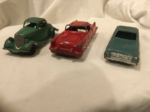 COLLECTION OF 3 TOY CARS-HUBLEY & STRUCTO