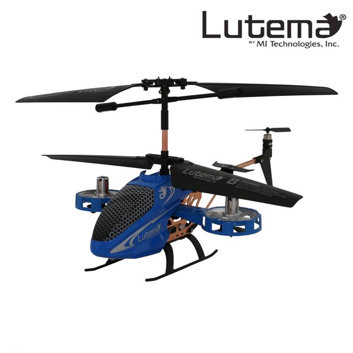 Lutema Avatar2 Hovercraft 4CH Remote Control Helicopter - Blue