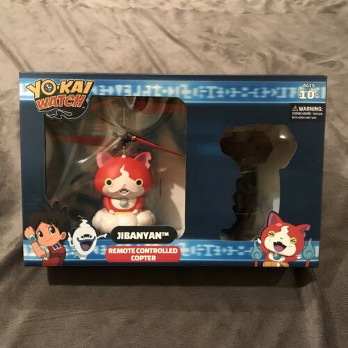 NEW in Box Remote Controlled Helicopter Yo-Kai Watch Jibanyan Flies on Command!