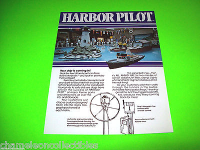 HARBOR PILOT By POLAR BEAR 1981 ORIGINAL REMOTE CONTROL BOAT SHIP SALES FLYER
