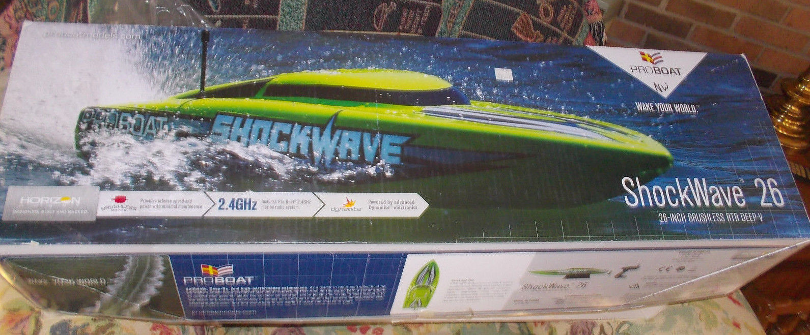 Pro-boat rtr shockwave 26 complete as came from factory  ,  prb08014