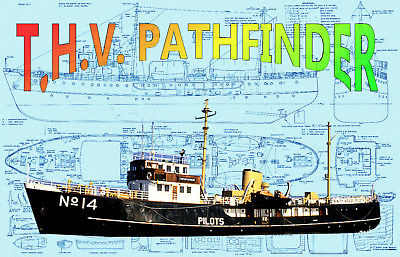 Full Size Printed PLANS Scale ¼”=1ft (1:48) T.H.V. PATHFINDER Suitable for Radio