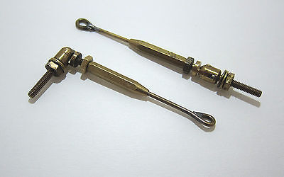 Brass Turnbuckles for RC/Radio Control Sailboat Rigging
