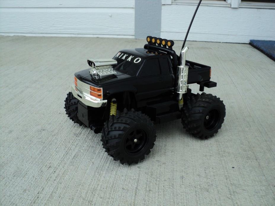 Nikko Black Thunder Apache RC Electric 1996 Black RARE