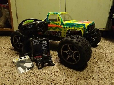 traxxas erevo 1/10 brushless castle mxl 6 steel cvds rpm wireless link module