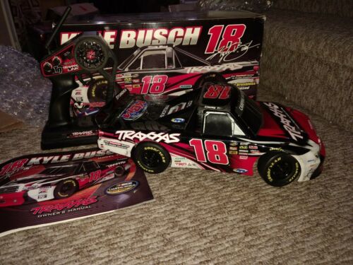 Traxxas 1/16 VXL 4x4 Kyle Busch NASCAR Rally Truck Rare Brushless 7321 used