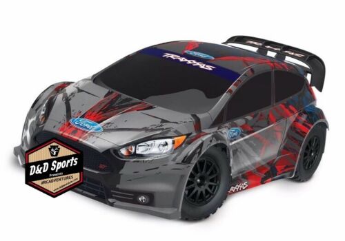 Traxxas 74054-4 Ford Fiesta ST RTR 1/10 4WD Rally Car with Radio