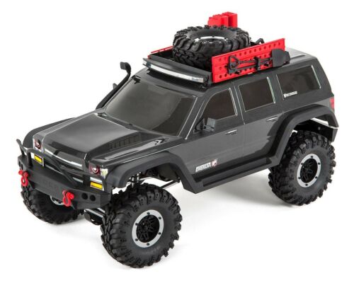 Redcat Racing Everest Gen7 Pro 1/10 Off-Road Brushed RTR Black Truck Silver Body