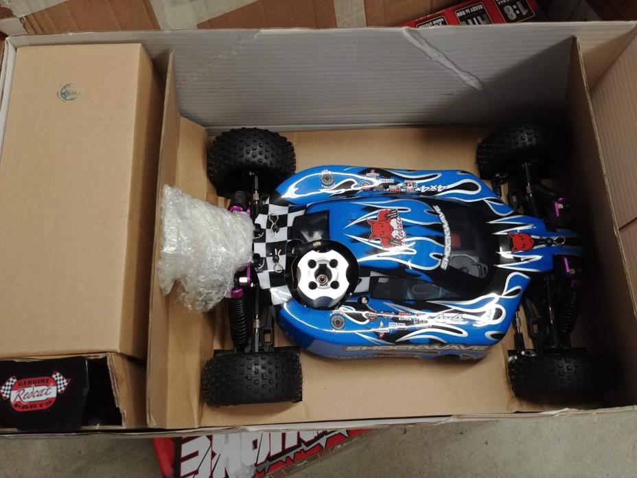 Redcat Racing Shockwave 1/10 Scale Nitro Engine 4x4 RC Remote Control Buggy