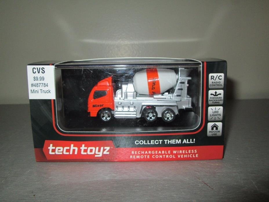 Tech Toys Rechargeable Wireless Remote Control Cement Truck NIB