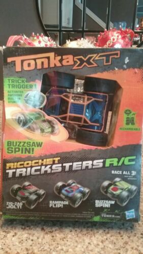 Tonka XT Ricochet Stunt Pro R/C Vehicle 2 Sided Freestyle Stunts